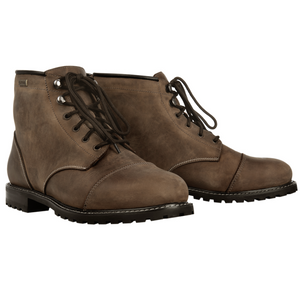Hardy Brown Biker Boots by Oxford