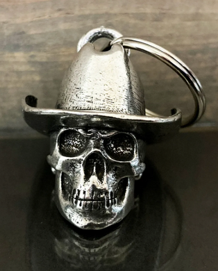 3D Cowboy Skull Guardian Angel Gremlin Bell