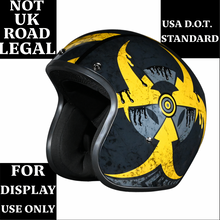 Daytona Lightning TOXIC Open Face D.O.T. Helmet - NOT UK Road Legal