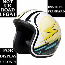 Daytona Lightning Low Profile Open Face D.O.T. Helmet - NOT UK Road Legal