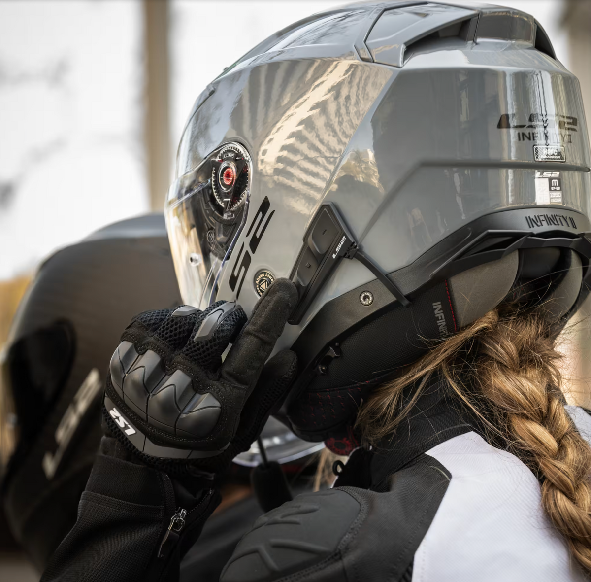 insyallinf a com system on ls2 helmet LS2 Spectrum Intercom– Fat Skeleton UK