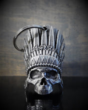 3D Indian Chief Head Dess Skull Bell Guardian Gremlin, Lifestyle Accessories - Fat Skeleton UK