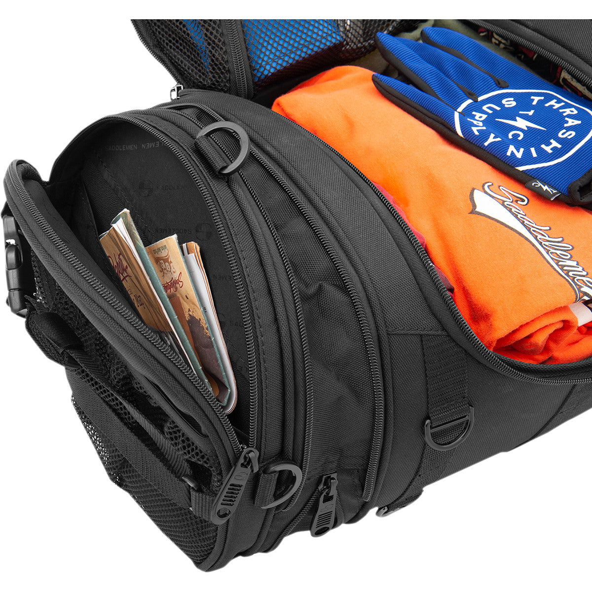Saddlemen Tactical Roll bag R1300 LXE– Fat Skeleton UK