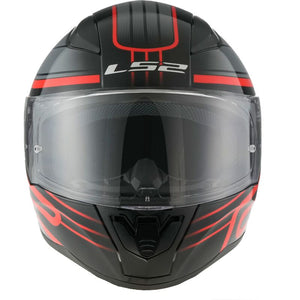 LS2 FF353 Rapid II Circuit Gloss Red Black Full Face Helmet