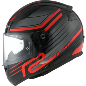 LS2 FF353 Rapid II Circuit Gloss Red Black Full Face Helmet
