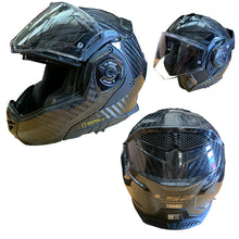 LS2 FF901 ADVANT X GLOSS FINISH Carbon Fibre Modular Flip Front Full / Open Face Motorcycle Helmet