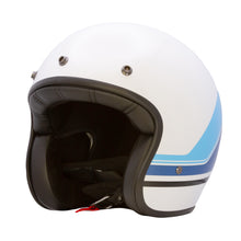 Merlin Low Profile Aero Stripe Open Face ECE 22-06 Helmet - Fat Skeleton UK