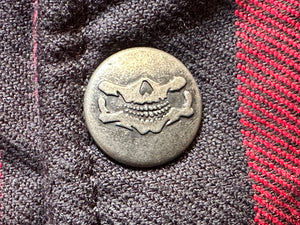 Fat Skeleton Freeway Red Check AA Rated Riding Shirt & CE Armour