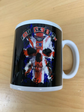 Fat Skeleton Spirit of '77 Biker Mug