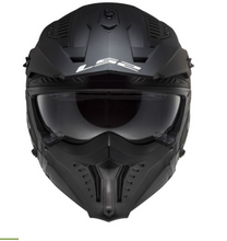 LS2 FF606 Drifter Full / Open Face Motorcycle Helmet Matt Black