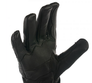 Ultimate Cruiser Black Leather Gloves by Bike It