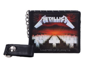 Metallica Master of Puppets Wallet with security chain