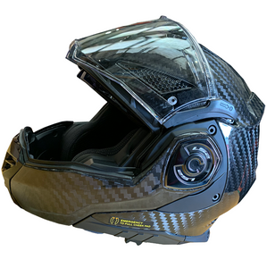 LS2 FF901 ADVANT X GLOSS FINISH Carbon Fibre Modular Flip Front Full / Open Face Motorcycle Helmet