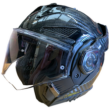 LS2 FF901 ADVANT X GLOSS FINISH Carbon Fibre Modular Flip Front Full / Open Face Motorcycle Helmet