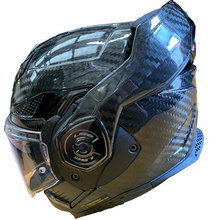 LS2 FF901 ADVANT X GLOSS FINISH Carbon Fibre Modular Flip Front Full / Open Face Motorcycle Helmet