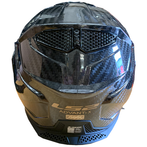 LS2 FF901 ADVANT X GLOSS FINISH Carbon Fibre Modular Flip Front Full / Open Face Motorcycle Helmet