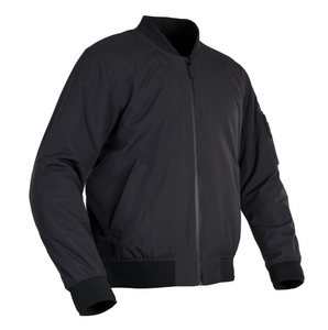 Oxford D2D Black Bomber Jacket with Elbow & Shoulder armour