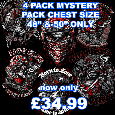 Fat Skeleton 4 pack Mystery Bundle