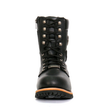 Hot Leathers Mens's Two Tone Logger Leather Lace Up Boots BTM1011