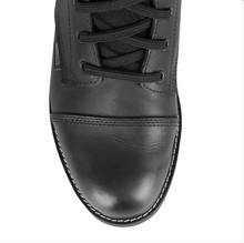 Oxford MERTON Waterproof Black Biker Boots