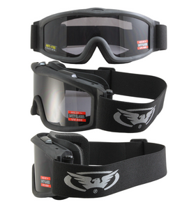 Global Vision Ballistech 3 Anti-Fog Goggles with Dark Lenses