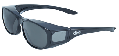 Escort Over Glasses Smoke Lens Rider Sunglasses