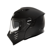 Simpson Matt Black Darksome Flip Front Helmet