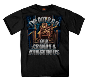 O.C.D. Old Cranky & Dangerous Biker T Shirt