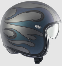 Premier Vintage FR IRIDE BM Open Face Helmet with drop down visor