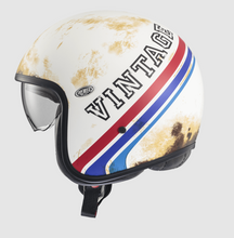Premier Vintage K 8 BM Open Face Helmet with drop down visor