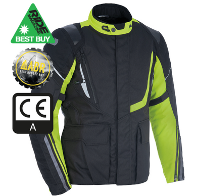 Montreal 4 Waterproof Biker Jacket with Elbow & Shoulder Armour by Oxford