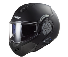 LS2 FF906 4X UCS ADVANT Matt Black Modular Flip Front Full / Open Face Motorcycle Helmet with Intercom