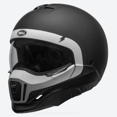 Bell Broozer Helmet Full / Open Face CRANIUM Matt Cruiser Helmet