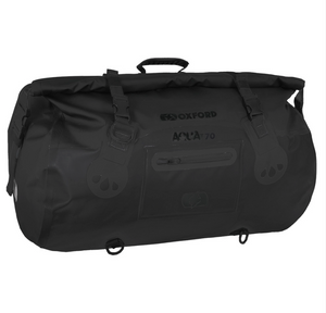 Oxford Aqua Waterproof T70 Black Roll Bag