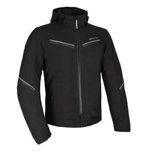 Mondial Street Biker Black Jacket with Elbow & Shoulder armour by Oxford products