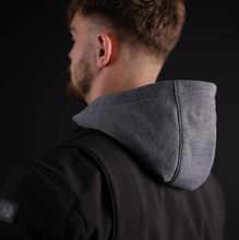 Stealth Street Biker Black Jacket with Elbow & Shoulder armour Faringdon by Oxford