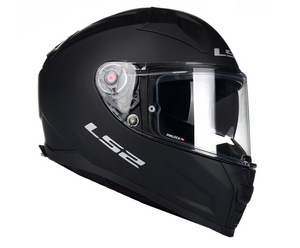 LS2 FF811 Vector II Matt Black Full Face Helmet with factory fitted Cardo intercom