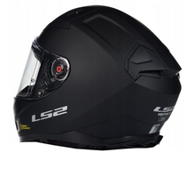 LS2 FF811 Vector II Matt Black Full Face Helmet with factory fitted Cardo intercom