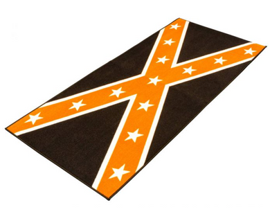 Rebel Chopper Biker Motorcycle Garage Mat