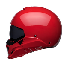 Bell Broozer Helmet Full / Open Face Duplet Red Cruiser Helmet plus freebie bundle