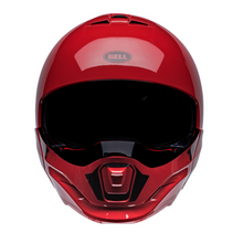 Bell Broozer Helmet Full / Open Face Duplet Red Cruiser Helmet plus freebie bundle