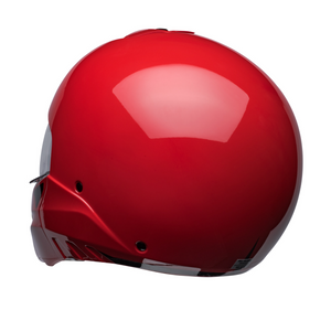 Bell Broozer Helmet Full / Open Face Duplet Red Cruiser Helmet plus freebie bundle