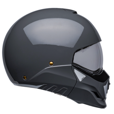 Bell Broozer Helmet Full / Open Face Nardo Grey Cruiser Helmet