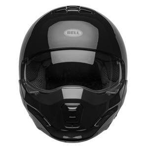 Bell Broozer Helmet Full / Open Face Gloss Black Cruiser Helmet
