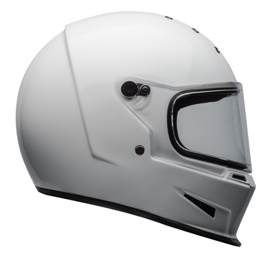 Bell Eliminiator Cruiser Full Face Gloss White Motorcycle Helmet