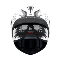 MT Targo S Toby 0 Gloss White Full Face Motorcycle Helmet