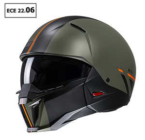 HJC I20 Batol MC4SF Green Full / Open Face Helmet