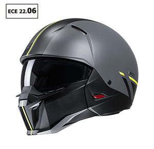 HJC I20 Batol MC3HSF Grey Yellow Full / Open Face Helmet