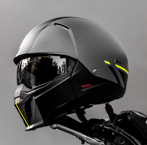 HJC I20 Batol MC3HSF Grey Yellow Full / Open Face Helmet
