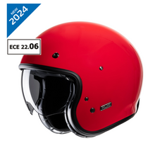 HJC V31 Red Open Face Helmet